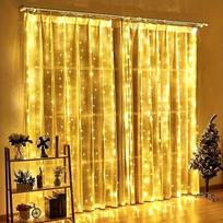 LED užuolaidų girlianda 600