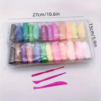Super lengvas molio rinkinys, 24 spalvos