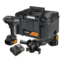 DeWalt ZESTAW MCLAREN 18V XR DCF86 + DCG45 2*5.0AH | DCK2225MP2T  | 5054905333140