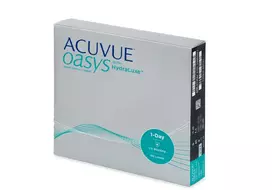 Acuvue Oasys 1-Day with Hydraluxe kontaktiniai lęšiai (90 lęšių)