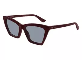 Alexander Mcqueen AM0536S 004 red 54 Akiniai nuo saulės Moterims