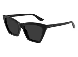 Alexander Mcqueen AM0536S 001 black 54 Akiniai nuo saulės Moterims