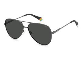 Polaroid Pld 6187/s KJ1/M9 DK RUTHENIUM 60 Akiniai nuo saulės Unisex