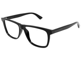 Alexander Mcqueen AM0463O 001 black transpare 56 Akinių rėmeliai Vyrams