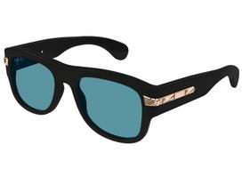 Gucci GG1517S 002 black blue 54 Akiniai nuo saulės Vyrams