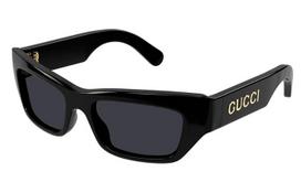 Gucci GG1296S 001 black grey 55 Akiniai nuo saulės Vyrams