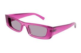 Saint Laurent SL 553 003 pink violet 52 Akiniai nuo saulės Unisex