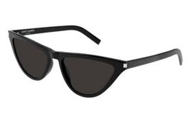 Saint Laurent SL 550 SLIM 001 black 56 Akiniai nuo saulės Moterims