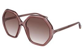 Chloè CH0008S 003 pink orange 58 Akiniai nuo saulės Moterims