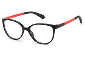 Polaroid Pld D825 8LZ/15 BLACK ORANGE 49 Akinių rėmeliai Unisex