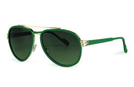 Locman 10 green/gold 59 Akiniai nuo saulės