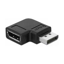 DELOCK DisplayPort 1.4 Adapter Stecker zu Buchse 90 rechts gewinkelt 8K 60 Hz