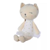 Nicotoy: Sparkle kūdikių pliušinis žaislas - Katė, 30 cm