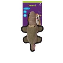 TOMMI Silhouette medžiaginis žaislas šunims krokodilas, 30 cm