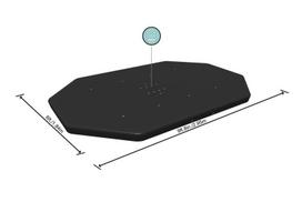 Baseino uždangalas Bestway Flowclear Power Steel Oval 305x184 cm