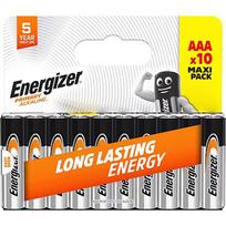 Energizer battery Primary Alkaline AAA DHP10 7638900461787