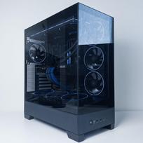 (P954) Stacionarus žaidimų-darbo kompiuteris Ryzen 7 9850X3D B850 WiFi 32GB DDR5 1TB NVMe SSD RX 9070 XT 16GB