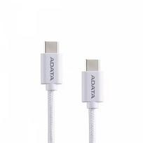 ADATA USB-C 2.0 Cable, PD/QC up to 100W, 1m CACC-100PN-WH