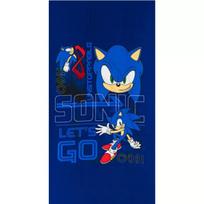 Sonic the Hedgehog vonios ir paplūdimio rankšluostis 70×140 cm (greitai džiūstantis)