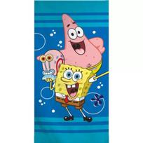 SpongeBob vonios ir paplūdimio rankšluostis 70×140 cm (greitai džiūstantis)