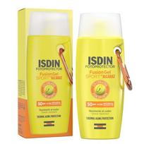 Kūno kremas nuo saulės ISDIN Fotoprotector Fusion Gel Sport Alcaraz SPF50 itin lengvas gelis, atsparus vandeniui ir prakaitui