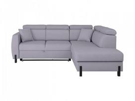 Sofa-lova Tulio, 130x190 cm, pilka