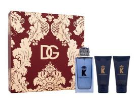 Kvepalų dovanų rinkinys Dolce & Gabbana K vyrams 100 ml EDP medienos aromatas