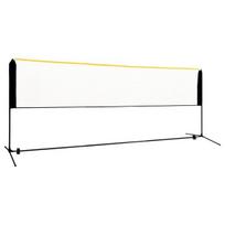 Reguliuojamas badmintono tinklas, 400x103x94–158 cm, metalas