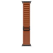 Apple watch 49mm Terra Cotta Alpine Loop - Small - Black Titanium Finish - MG9D4ZM/A