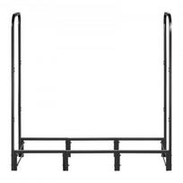 Malkų stovas, 122x32x118 cm, juodas, metalas, vandeniui atsparus uždangalas, lauko sandėliavimas