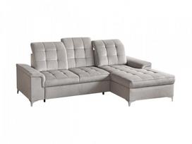 Sofa-lova Ariado, 140x200 cm, pilka