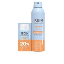 Apsaugos nuo saulės rinkinys ISDIN SPF50 veidui ir kūnui, 2 dalių, plataus spektro apsauga, visiems odos tipams, kasdieniam naudojimui