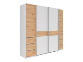 Spinta Fabio, 215x210 cm, ruda/balta