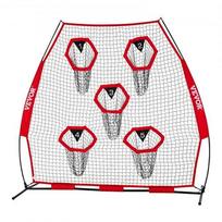 Futbolo treniruočių metimo tinklas, 2133,6x2133,6 mm, treniruočių tinklas, be mazgų