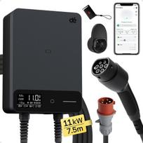 deWB11 Elektromobilių įkrovimo stotelė su programėle, 11 kW
