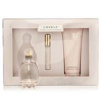 Rinkinys Sarah Jessica Parker Lovely: EDP moterims 100 ml + EDP moterims 10 ml + kūno pienelis 200 ml