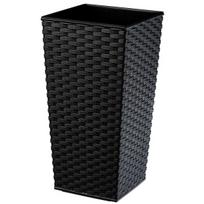 Gėlių vazono įdėklas 39x75 cm aukštas juodas