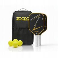 Zoodo P10 Titan Carbon Pickleball raketės rinkinys 4 kamuoliukai USAPA krepšys
