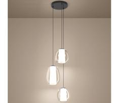 Eglo 390458 - LED dimeriuojama liustra MENORCA LED/7W/230V + 2xLED/5,5W+3xLED/1,6W chromuotas