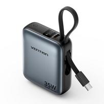 Vention POWER BANK USB 10000mAh 35W/Mini Gray FHEH0
