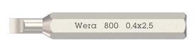 WERA 800 Micro Bits 0.40 x 2.5 x 30mm