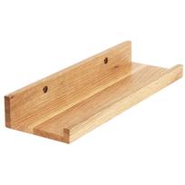 U formos pakabinama sieninė lentyna – vintažinio stiliaus, medžio spalvos, 45 cm