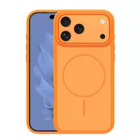TFO Frame Thin Mag phone case with MagSafe support for iPhone 17 Pro, orange
