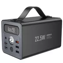 Hoco J138 Power Bank | 60,000 mAh | 22.5W | PD, QC | USB-A, USB-C | LED flashlight | black