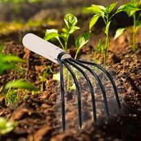 5 Tines Garden Rake Claw Practical Easy to Use Lightweight Leaf Hand for 23cmx10cm