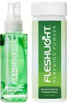 Fleshlight FleshWash + Renewing Powder