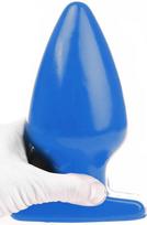 I Love Butt Fat Plug Blue Large 19cm
