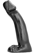 All Black Anal Dildo 33 cm