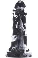 Dildo Nox Black-White 20 cm