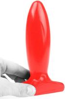 I Love Butt Slim Plug Red Large 17cm